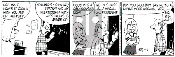 Luann on Monday April 27, 1998 Comic Strip