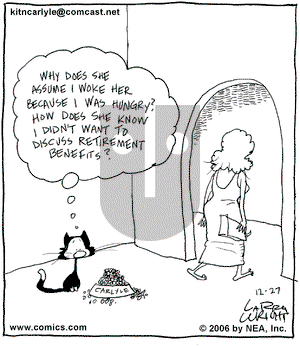 Kit 'N' Carlyle on Wednesday December 27, 2006 Comic Strip