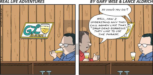 Real Life Adventures on Sunday July 8, 2012 Comic Strip