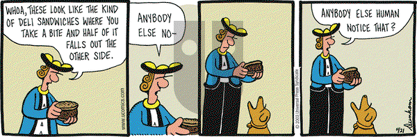 Overboard on Thursday November 27, 2003 Comic Strip