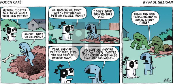 Pooch Cafe - Sunday May 29, 2016 Comic Strip