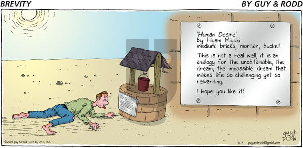 Brevity on Sunday April 17, 2005 Comic Strip