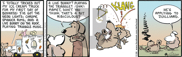 DeFlocked on Friday July 20, 2012 Comic Strip