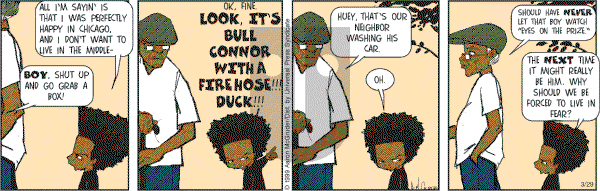 The Boondocks on Wednesday March 29, 2006 Comic Strip