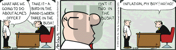 The Born Loser on Friday September 2, 2016 Comic Strip