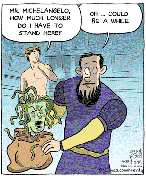Brevity on Wednesday April 25, 2012 Comic Strip
