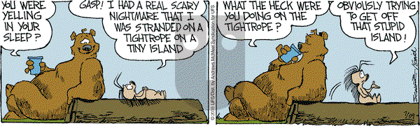 The Grizzwells on Monday July 9, 2018 Comic Strip