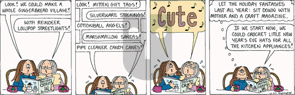 Cathy Classics on Saturday December 27, 2003 Comic Strip