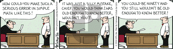 The Born Loser on Friday February 19, 2016 Comic Strip