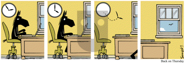 Dark Side of the Horse on Tuesday August 16, 2016 Comic Strip