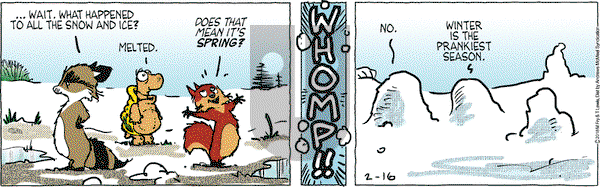 Over the Hedge on Friday February 16, 2018 Comic Strip