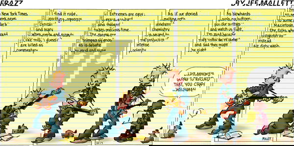 Frazz on Sunday October 17, 2004 Comic Strip