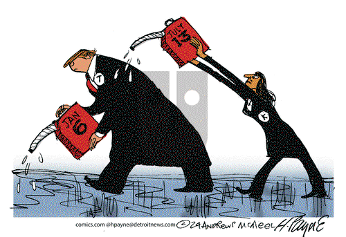 Henry Payne - Tuesday July 30, 2024 Comic Strip