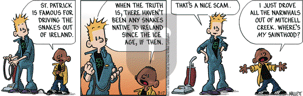 Frazz on Friday March 17, 2017 Comic Strip