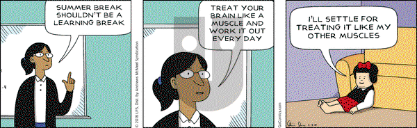 Nancy - Monday June 18, 2018 Comic Strip