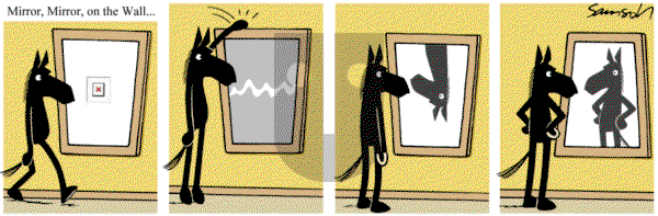 Dark Side of the Horse on Friday April 5, 2013 Comic Strip