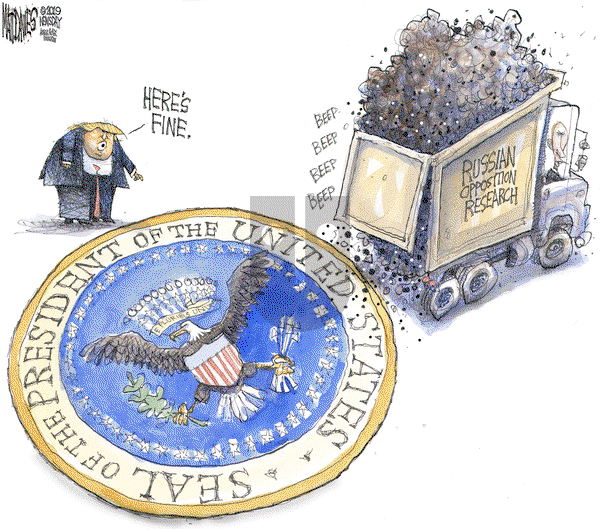 Matt Davies - Monday June 17, 2019 Comic Strip