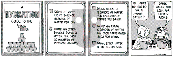 Cathy Classics on Friday February 20, 1998 Comic Strip