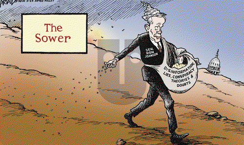 Robert Ariail on Tuesday March 23, 2021 Comic Strip