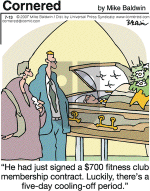 Cornered on Friday July 13, 2007 Comic Strip