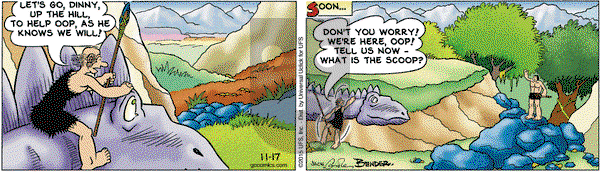Alley Oop on Tuesday November 17, 2015 Comic Strip