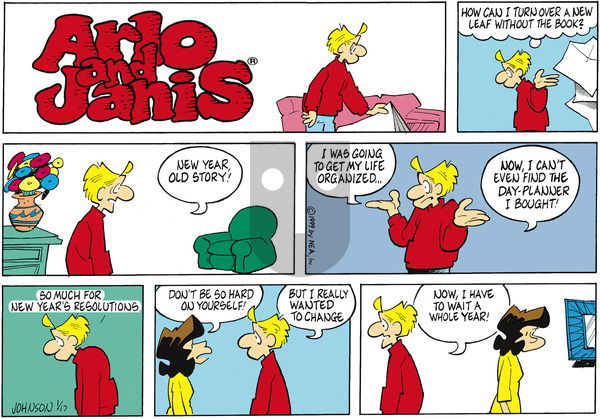 Arlo and Janis on Tuesday February 16, 1999 Comic Strip