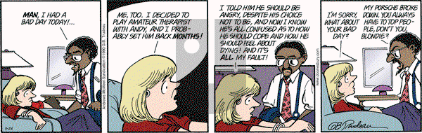 Doonesbury on Saturday March 24, 2018 Comic Strip