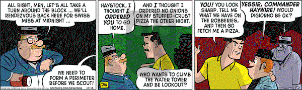 Rip Haywire on Thursday October 16, 2014 Comic Strip