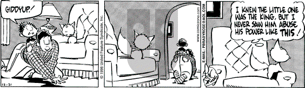 Rose is Rose - Monday December 21, 1998 Comic Strip