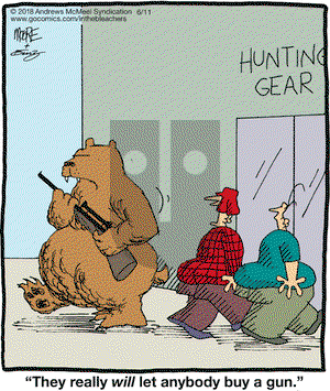 In the Bleachers on Monday June 11, 2018 Comic Strip