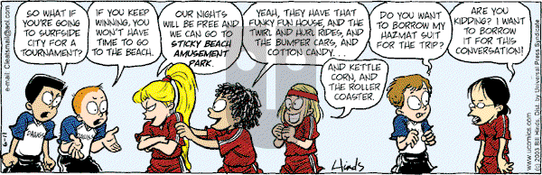 Cleats - Wednesday June 11, 2003 Comic Strip
