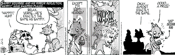 Over the Hedge on Saturday December 17, 2005 Comic Strip