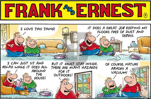 Frank and Ernest on Sunday June 2, 2019 Comic Strip