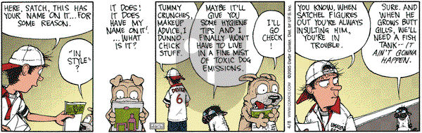 Get Fuzzy on Sunday July 17, 2005 Comic Strip