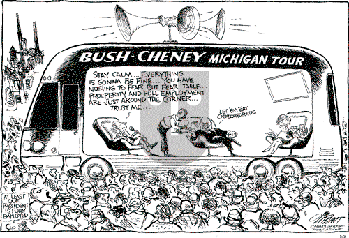 Pat Oliphant on Wednesday May 5, 2004 Comic Strip