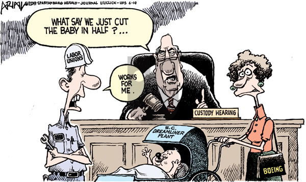 Robert Ariail on Sunday June 19, 2011 Comic Strip