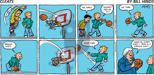 Cleats - Sunday March 11, 2007 Comic Strip