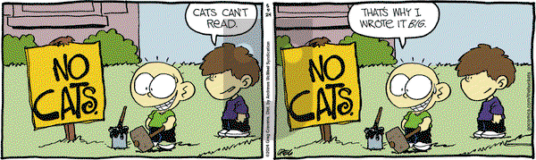 The Buckets - Thursday May 9, 2024 Comic Strip
