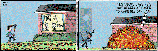 Grand Avenue on Saturday November 19, 2016 Comic Strip