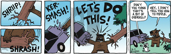 Pooch Cafe on Thursday May 7, 2015 Comic Strip