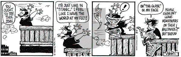 Betty on Wednesday August 11, 1999 Comic Strip