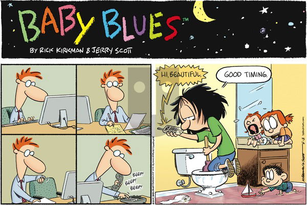 Baby Blues on Sunday May 3, 2015 Comic Strip