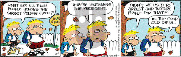 Soup to Nutz - Old on Thursday October 1, 2009 Comic Strip