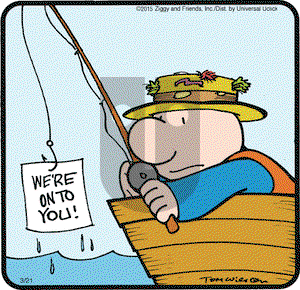 Ziggy on Saturday March 21, 2015 Comic Strip