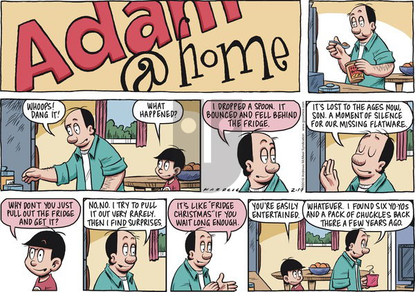 Adam@Home on Sunday February 17, 2019 Comic Strip