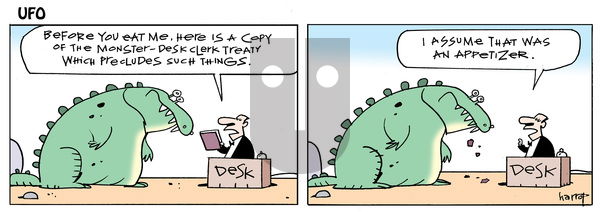 UFO on Thursday December 4, 2025 Comic Strip