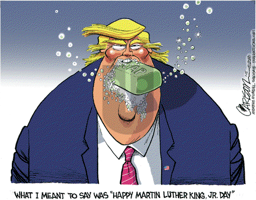 Stuart Carlson on Monday January 15, 2018 Comic Strip