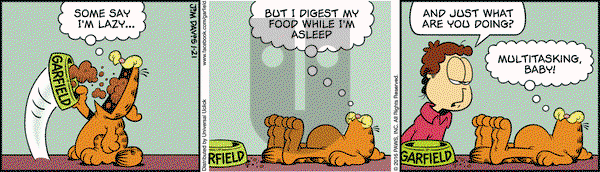 Garfield on Thursday January 21, 2016 Comic Strip