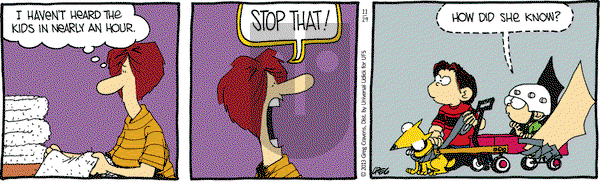 The Buckets on Friday November 29, 2013 Comic Strip