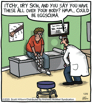 The Argyle Sweater on Tuesday December 9, 2025 Comic Strip